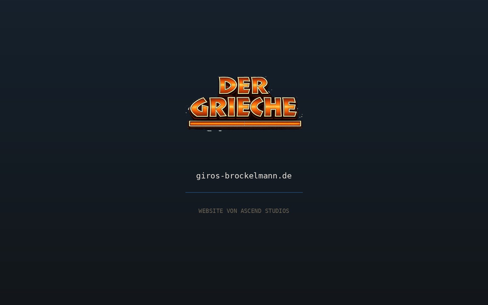 Website giros-brockelmann.de, gebaut von Ascend Studios